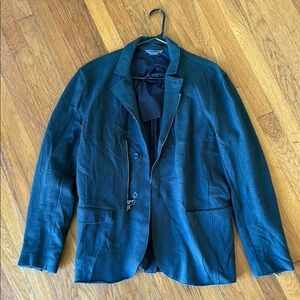 John Varvatos Dark Green Wool Jacket